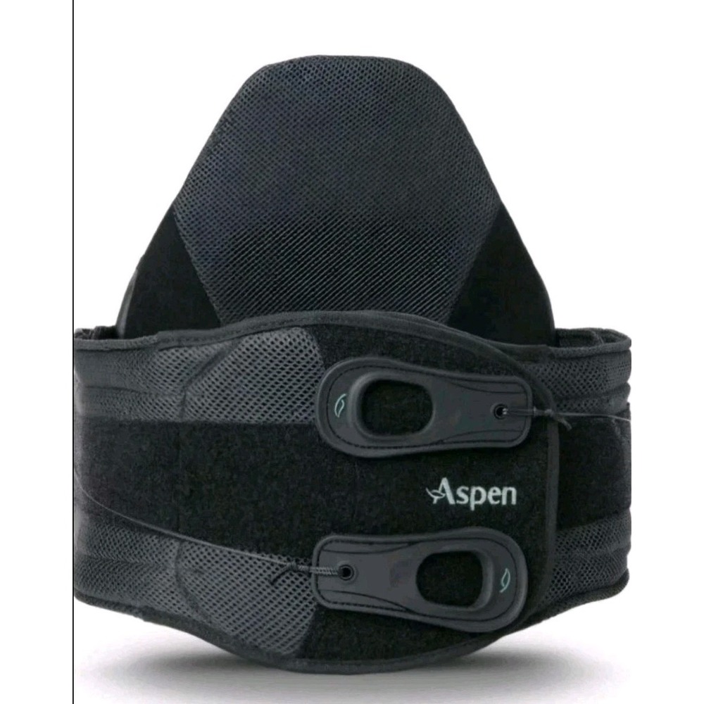 Aspen Horizon 637 Pro Lumbar Support Brace One Size Adjustable Black Unisex